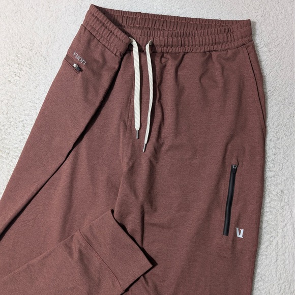 Vuori Other - NEW! Vuori Sunday Performance Joggers Mens XL Red Maroon Stretch XL/28